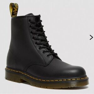 Dr. Martens 1460 Slip Resistant Leather Lace-Up Boots (WOMENS SIZE 8)